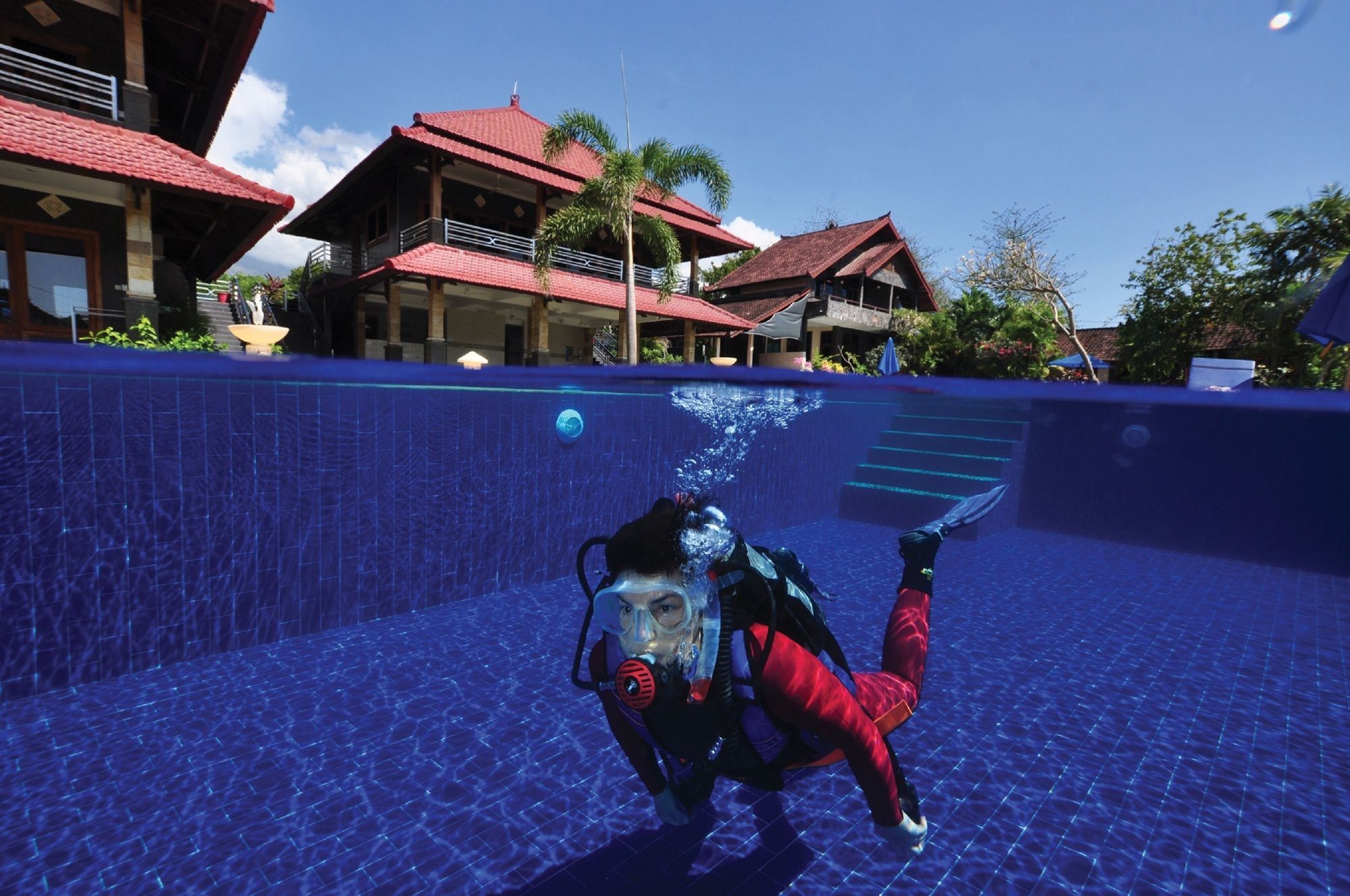 Tulamben Wreck Divers Resort y Restaurante Exterior foto